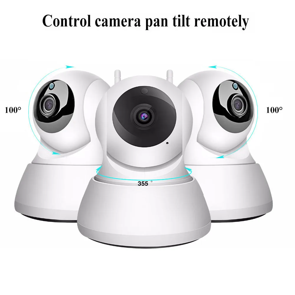 1080P 2MP IP Camera Wireless Surveillance CCTV 720P Wifi Security Babby Monitor Night Vision Two Way Audio | Безопасность и защита