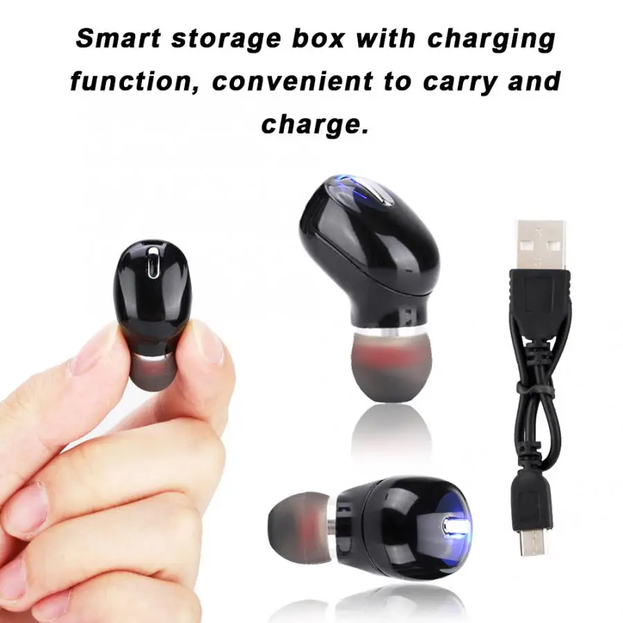 Мини Спортивные Беспроводные Bluetooth 5 0 гарнитура универсальные наушники