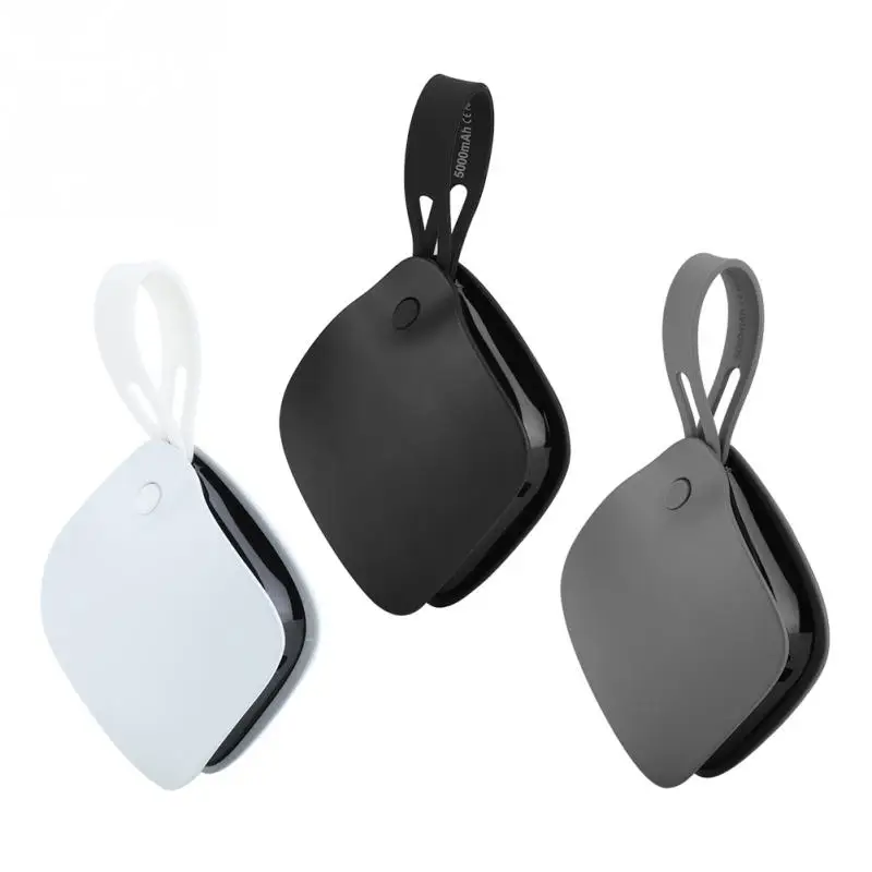 Перезаряжаемая грелка для рук 5000 мАч внешний аккумулятор портативный USB