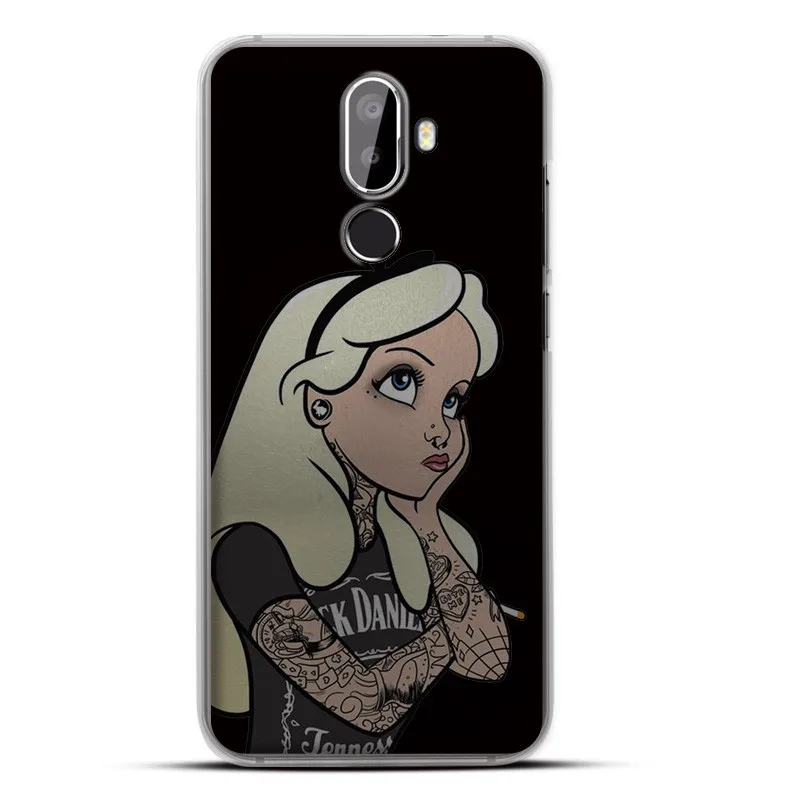 Модные чехлы для телефонов с рисунком из мультфильма Oukitel K5 жесткий пластиковый