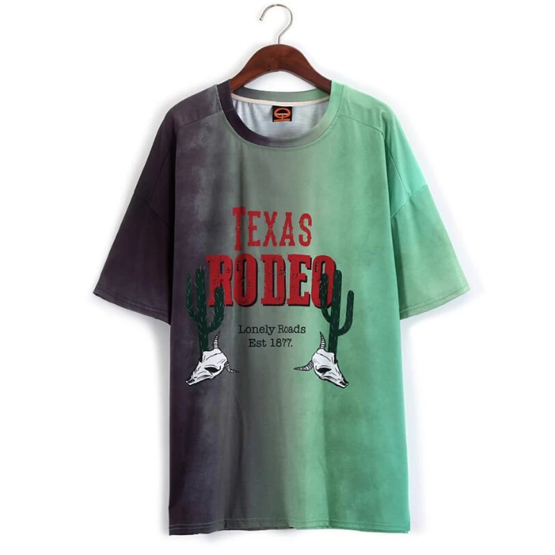 Футболка женская с коротким рукавом модный топ свободного покроя в стиле