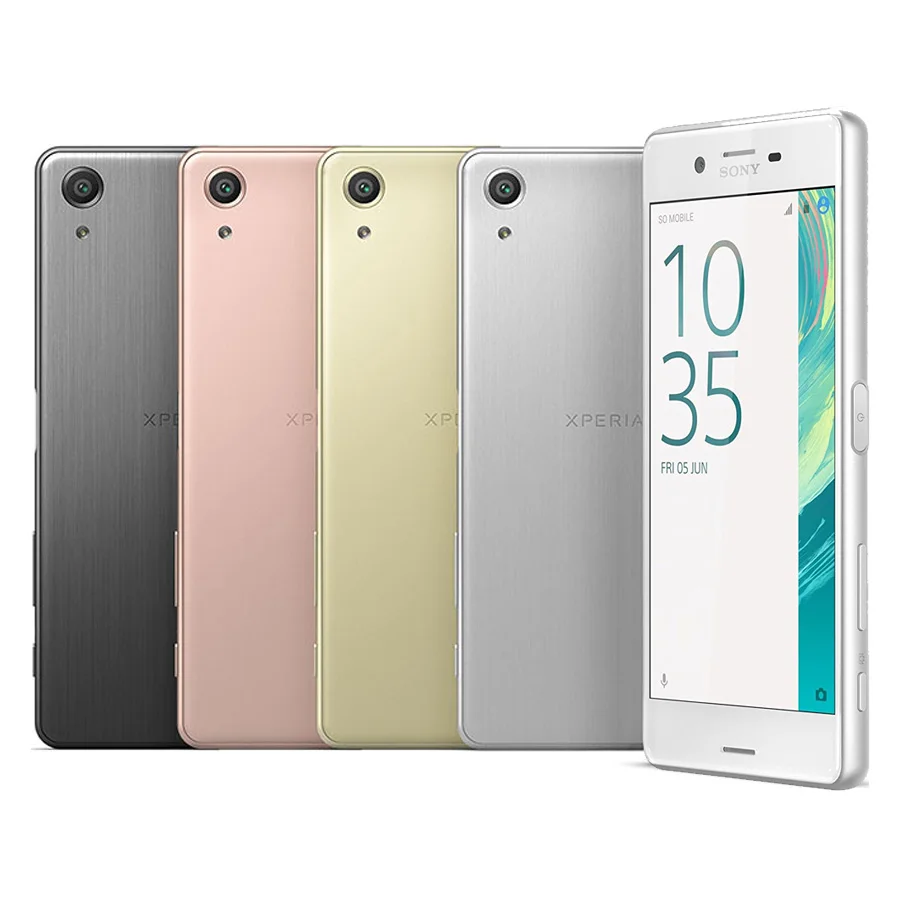 Оригинальный телефон Sony Xperia X Performance F8131 ОЗУ 3 ГБ ПЗУ 32 4G LTE Android четырехъядерный