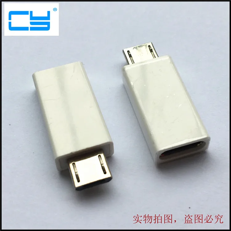 USB Micro мужчина к C Тип Женский адаптер конвертер кабель для зарядки и передачи