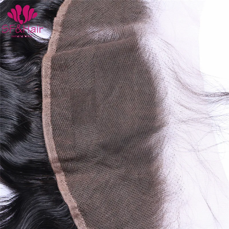 Top Sale Brazilian Body Wave Pre Plucked Lace Frontal 8A Baby Hair Back Closure Bleached Konts |