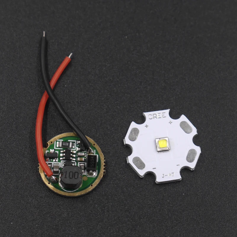 16 мм или 20 Cree XPG2 XP G2 светодиодный эмиттерный диод высокой мощности + 17 1 Режим Ной