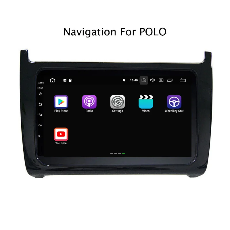 9 дюймов PX30 Android 0 автомобильный DVD мультимедийный плеер для VW Polo 2011-2018 gps навигация