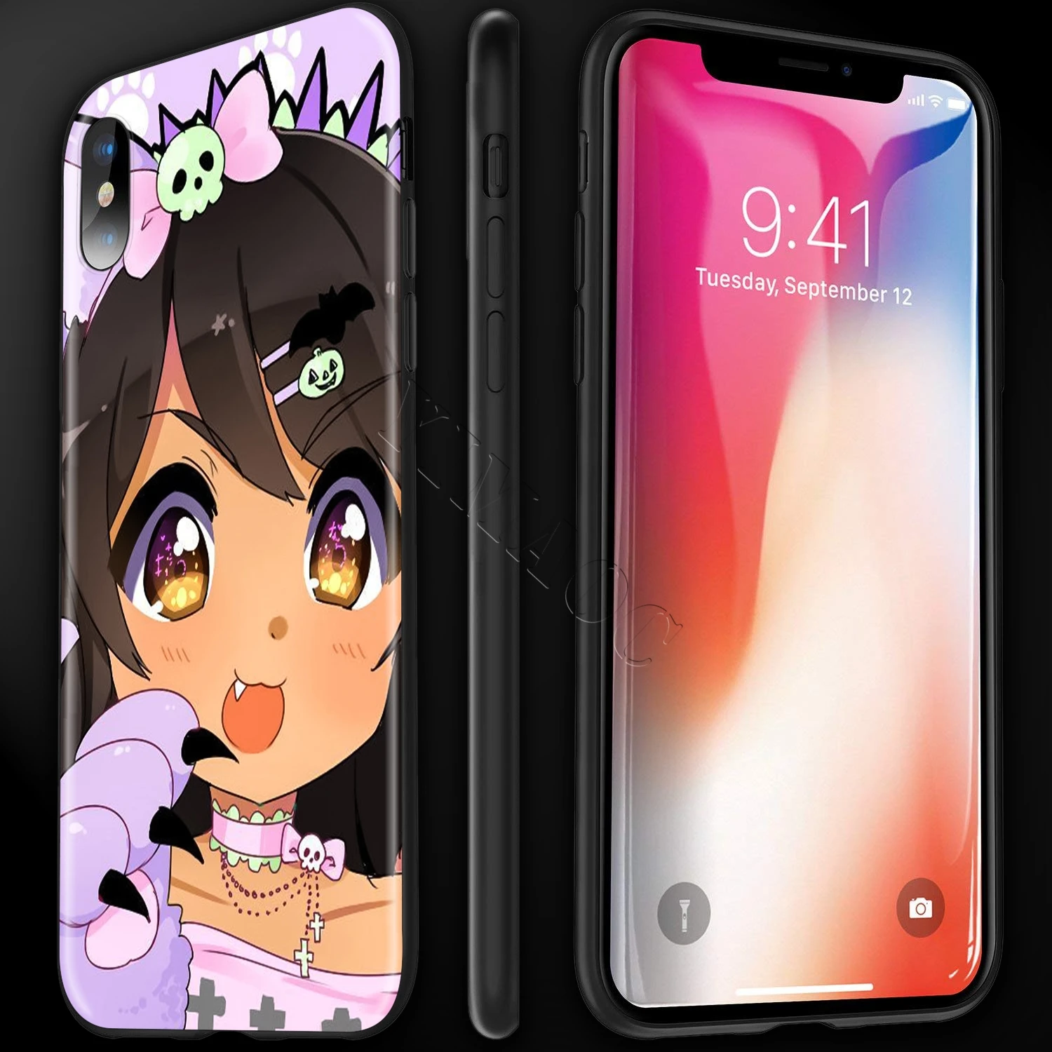Мягкий силиконовый чехол YIMAOC Aphmau Kawaii для iPhone 11 Pro XS Max XR X 8 7 6 6S Plus 5 5s se|Бамперы| |