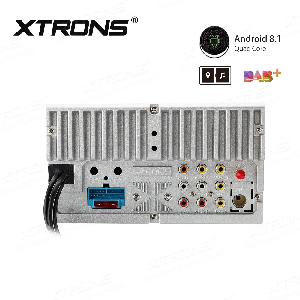 XTRONS 6 2 &quotAndroid 8 1 автомобильный dvd плеер GPS радио DAB для Toyota RAV4 VIos Hilux Terios Avanza фортунер