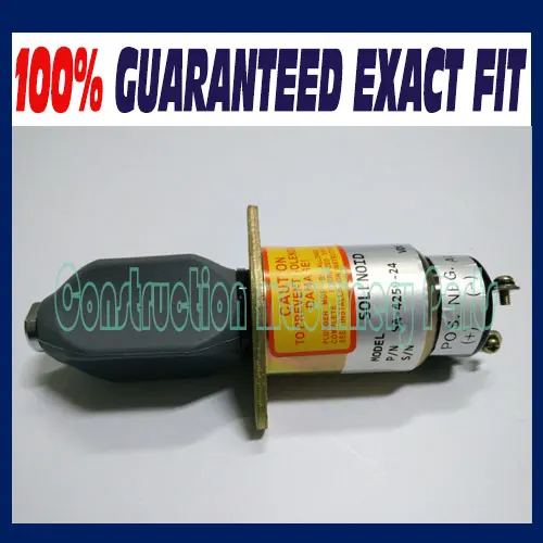 Электромагнитный клапан отключения топлива SA-4259 SA-4259-24 1751-24A6U1B1S5 (24 В 2 клеммы) для