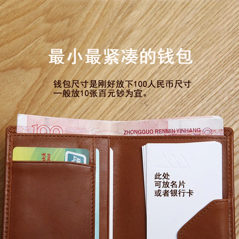 LANSPACE кожаный мужской кошелек ручной работы дизайнерские кошельки держатели|coin