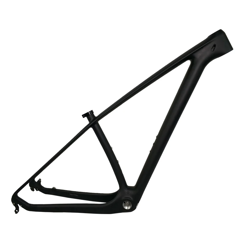 Тяга карбоновая mtb рама 29er 15 17 19 дюймов BSA BB30 через ось велосипедная карбоновая рама 27,5 er карбоновая mtb рама - Цвет: All Black No logo
