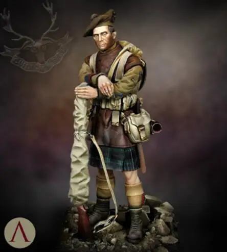 1/24 масштаб 75 мм фигурка из смолы Seaforth Highlander|Наборы для сборки моделей| |