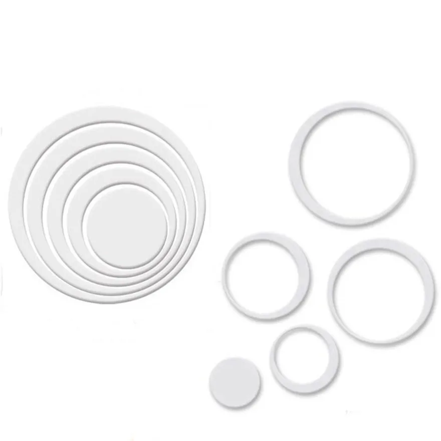 Абстрактный современный стоит иметь интерьер отделка кольцо Стерео Съемный 3D