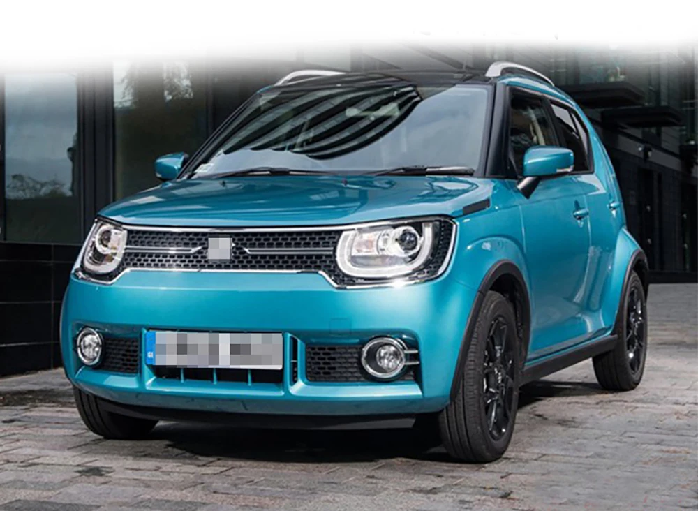 Для Suzuki Ignis 2017 2018 2019 задний белый Спойлер ABS пластик Неокрашенный праймер цвет