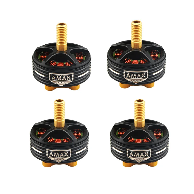 4 шт. модный бесщеточный мотор AMAXinno 2207 5 1800KV CW Thread 2 8S двигатель для