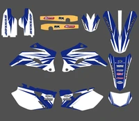 nicecnc 1 set complete background graphic decals kit for yamaha wr250f wr450f wr 250f 450f 2007 2008 2009 2010 2011 2012 2013