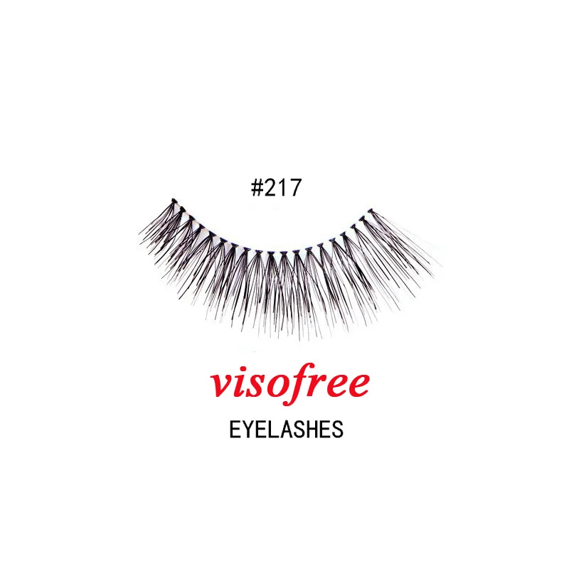Ресницы Visofree модные мягкие Накладные искусственные человеческие волосы ресницы