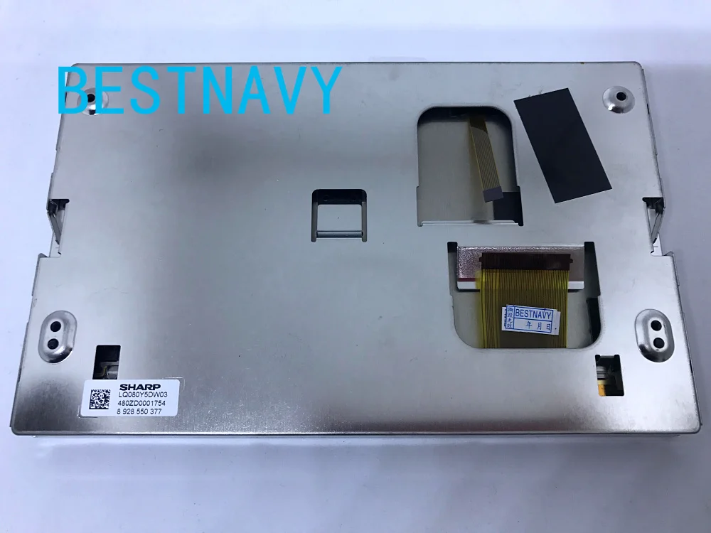 Бесплатная доставка Оригинальный Новый ЖК дисплей TFT класса A + 8 0 дюйма LQ080Y5DW03