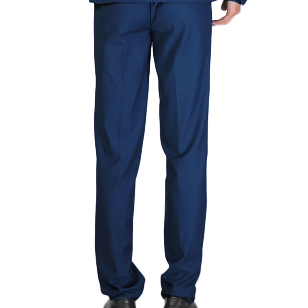 YUNCLOS деловой мужской костюм куртка свадебное платье-пиджак и брюки Slim Fit