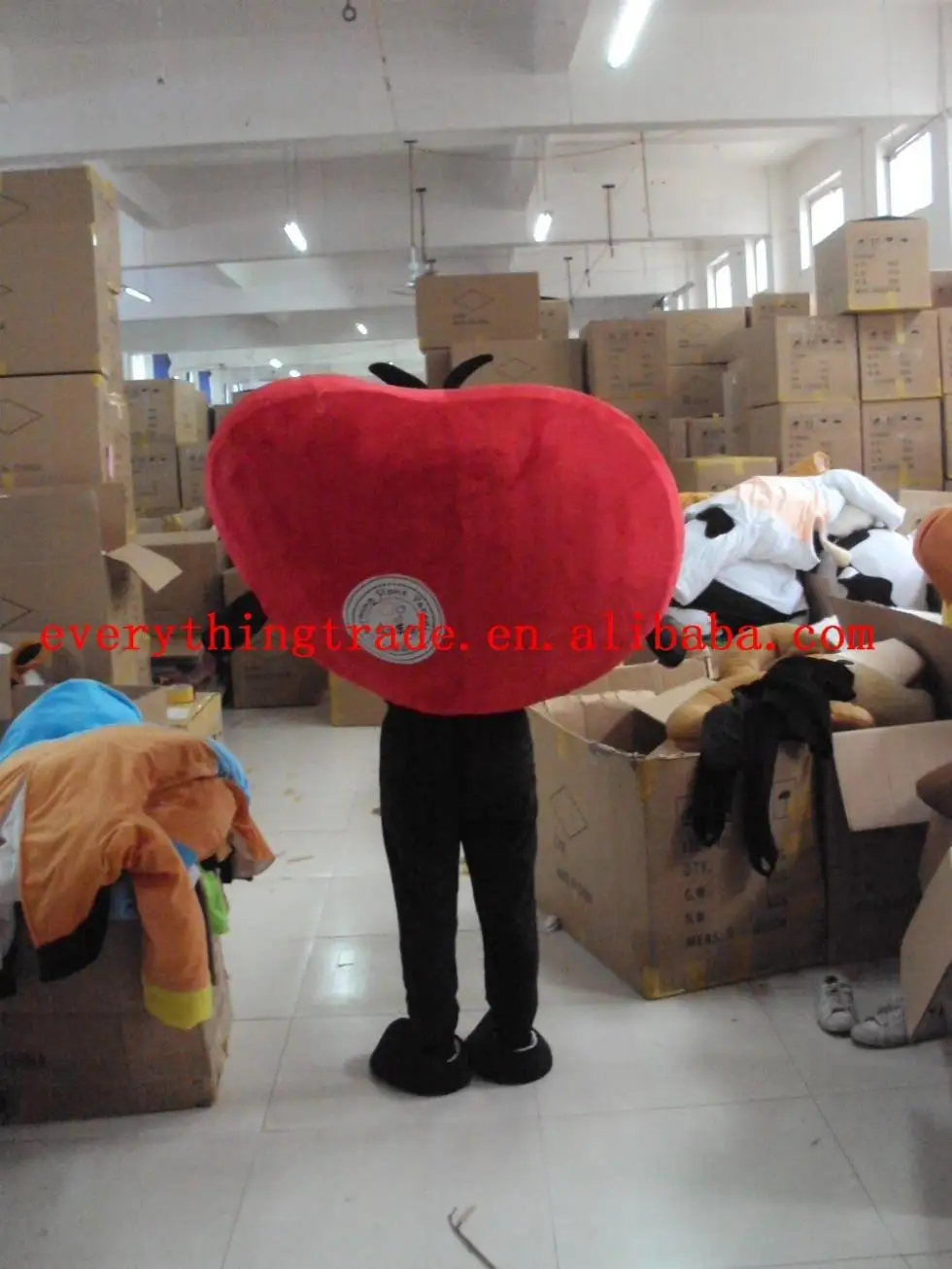 Hot selling 2014 Cartoon Character Adult lovely tomato Mascot Costume fancy dress party costume adult size | Тематическая одежда и