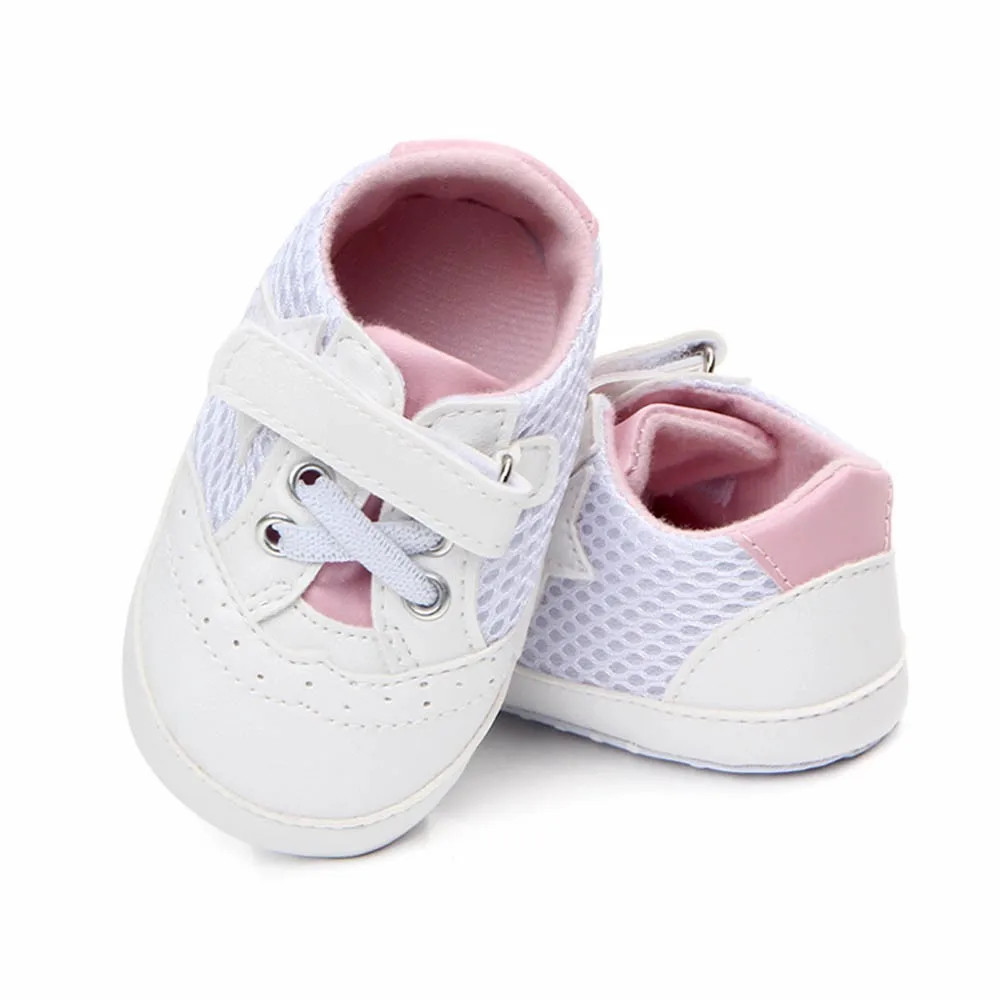 Однотонная сетчатая нескользящая Мягкая Обувь ARLONEE для новорожденных детей от 0