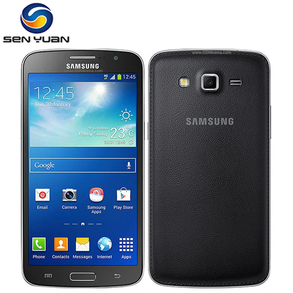 Оригинальный сотовый телефон Samsung Grand 2 G7102 камера 8 Мп GPS Wi Fi две SIM карты
