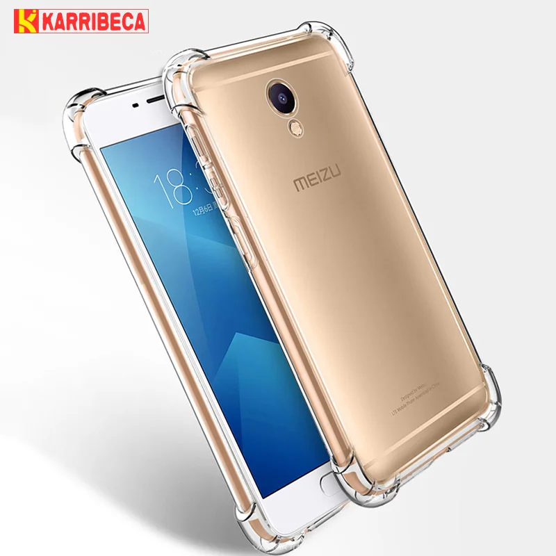 прозрачный силиконовый чехол для Meizu M6 Note кристальный мягкий чехлы на meizu M3 мейзу