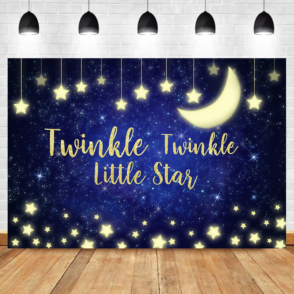 Вечерние Фотофон NeoBack Twinkle Little Star с облаками и небом для маленьких мальчиков на