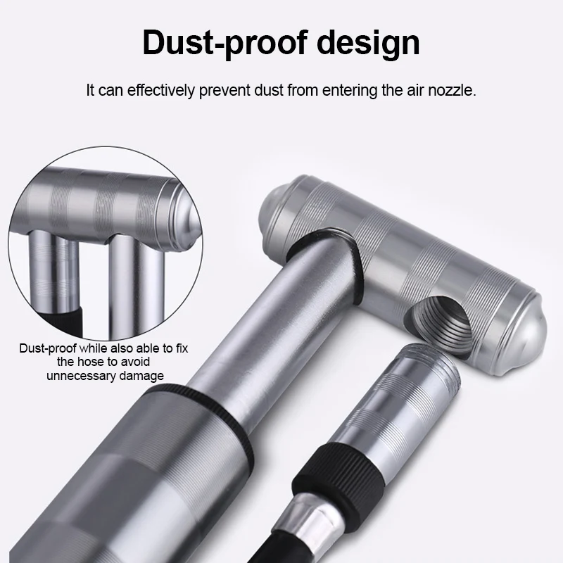 Мини велосипед надувной алюминиевый пылезащитный насос Универсальный для США FR