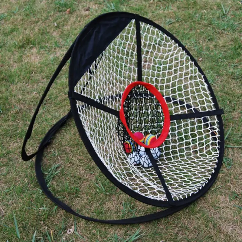 

Pop-Up Golf Chipping Net Tainer Aid Foldable Target Net For Accuracy Swing Practice Golf Chipping Net