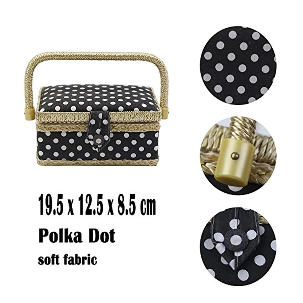 Бытовые швейные корзина для хранения швейная нитка иголка ножницы пятнистая