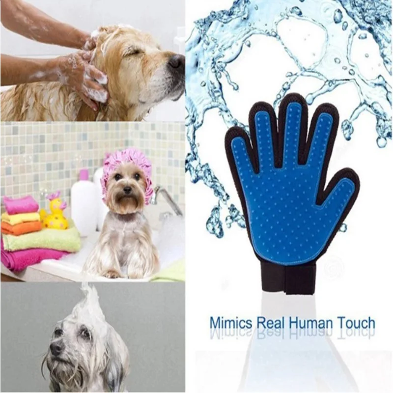 1 шт. перчатки для собак и кошек щетка чистки питомцев массажные расчески