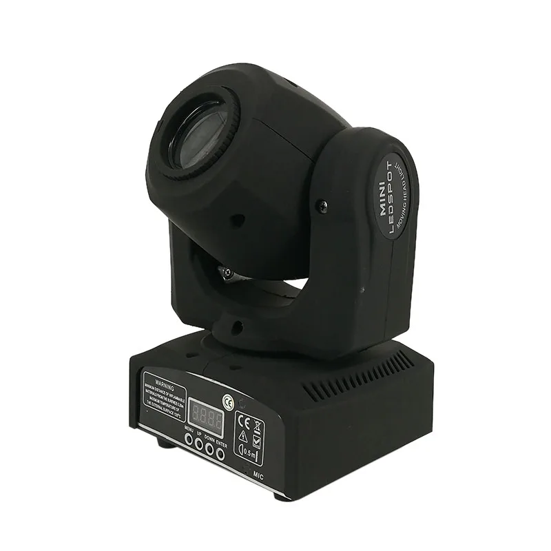 Чехол для полета с 4 шт./лот горячая Eyourlife LED Inno Pocket Spot Mini Moving Head Light 30 Вт DMX Dj 8 Gobos Effect