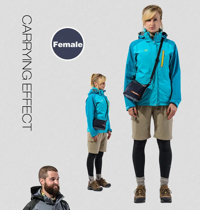 Naturehike уличная легкая спортивная сумка Сверхлегкая походная Сумка водонепроницаемая удобная сумка на плечо походная сумка для покупок