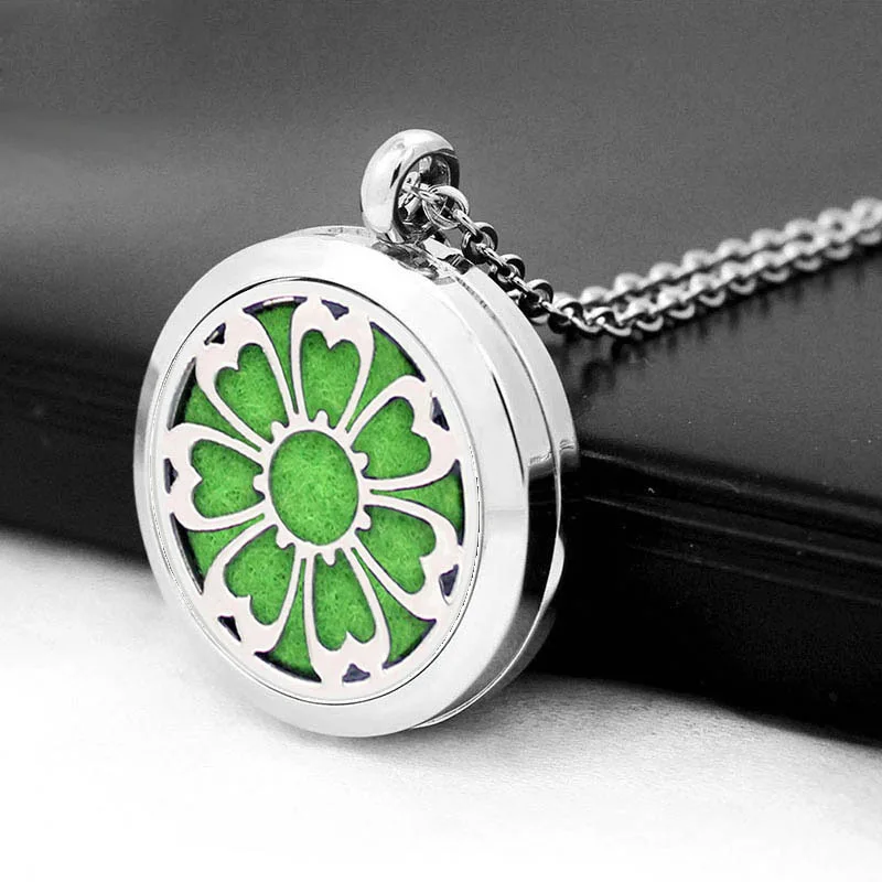 Mix Style 316 Stainless Steel Wholesale Essential Oil Necklaces 30mm Diffuser Necklace AA241-266 | Украшения и аксессуары