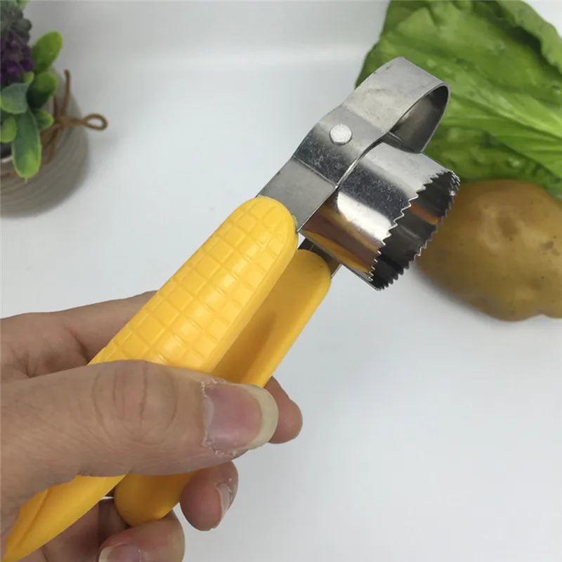 Кухня Кукуруза Cob резак для стриптиза Овощечистка молотилка лезвие из