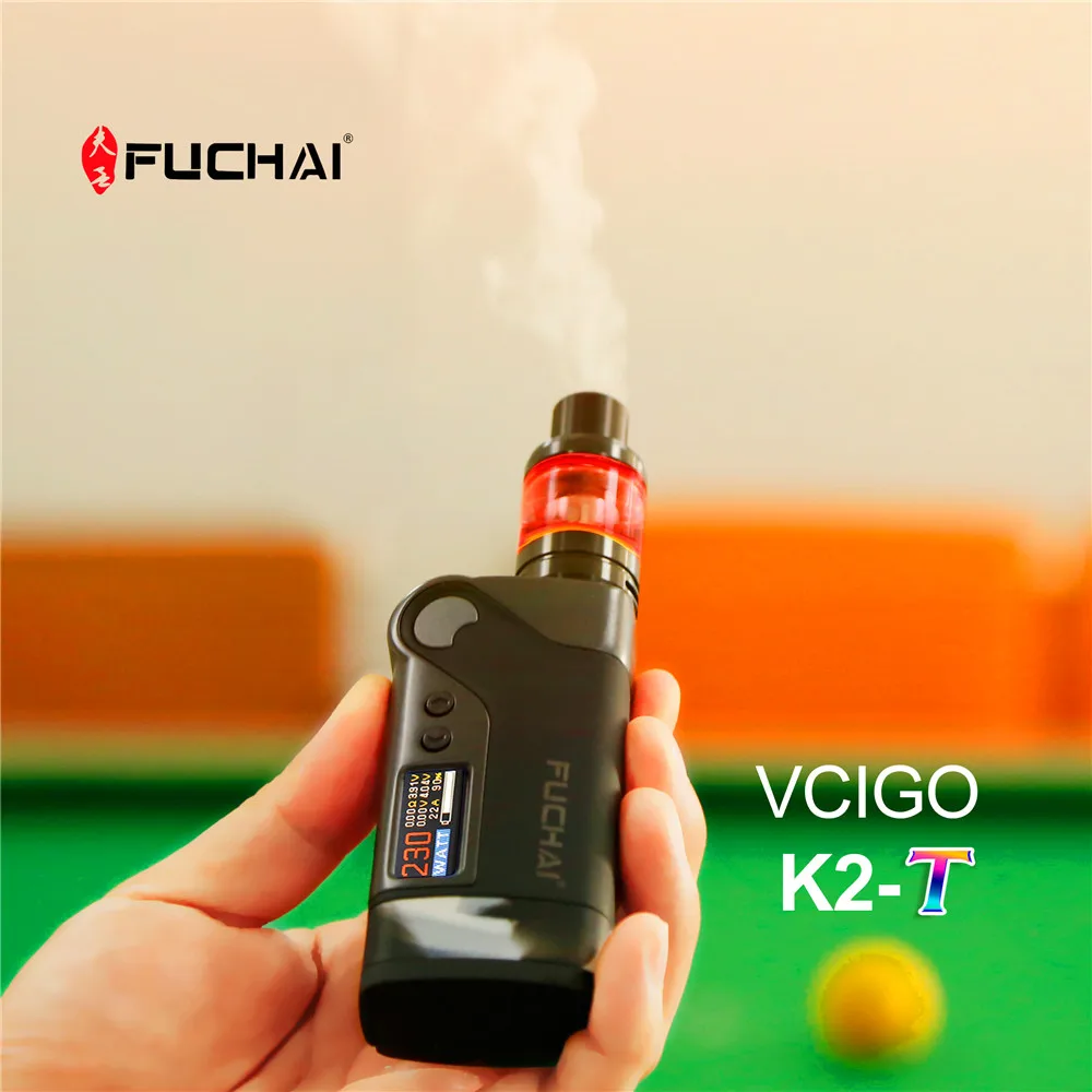 Новейший комплект 0 96 ''TFT цветной экран 2 8 ml 230 W Sigelei Fuchai Vcigo K2 T с T3 танк kit|2 kit|kit