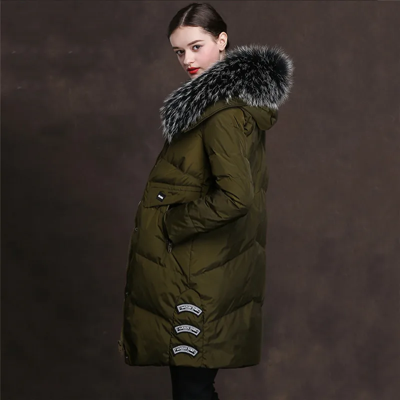 Осенне-зимний женский пуховик новые свободные высококачественные парки женские