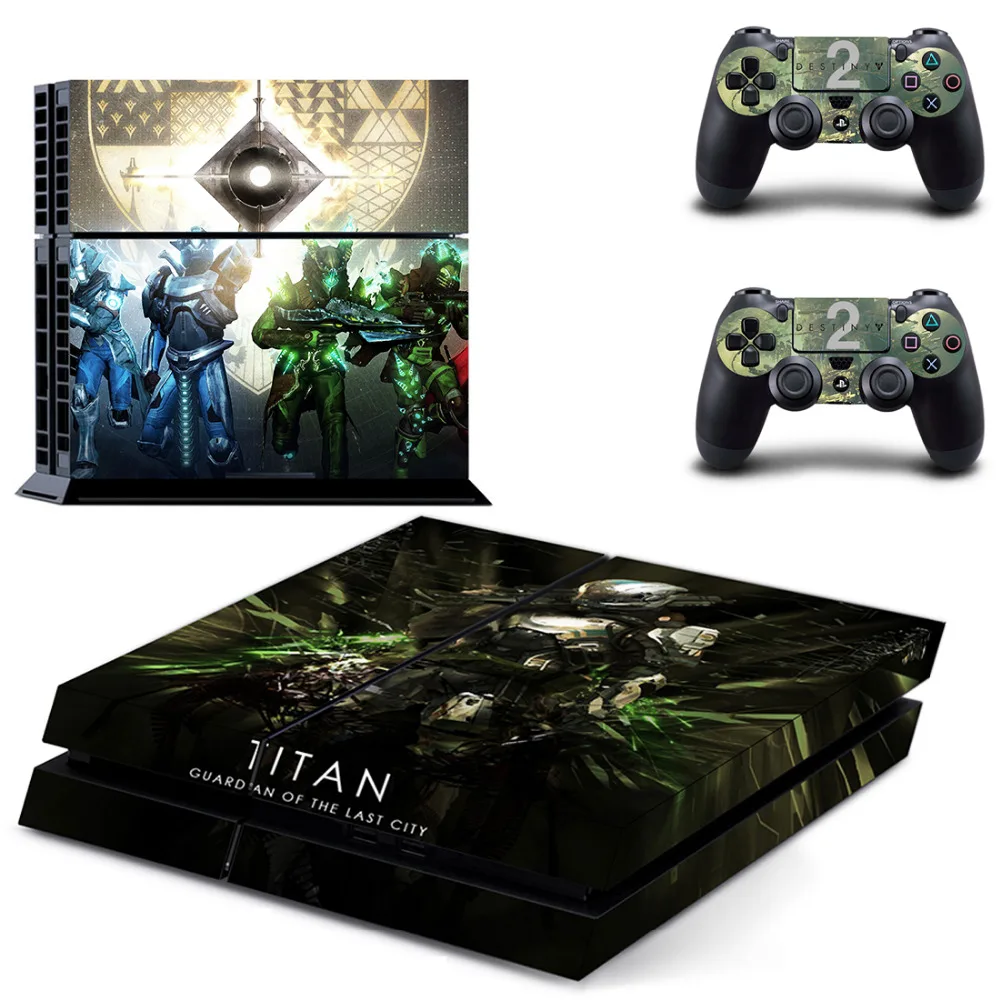 Стикер Destiny 2 Hunter PS4 для консоли Sony PlayStation 4 и контроллера виниловые