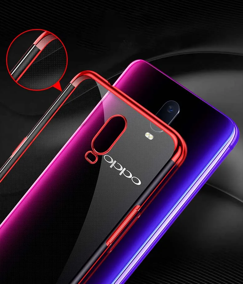 Чехол TRISEOLY для Oppo R17 Pro A83 A71 A77 F3 F7 F9 A3 A7X Find X K1 | Мобильные телефоны и аксессуары