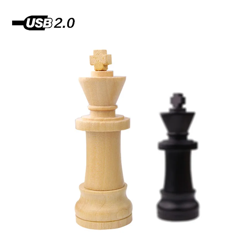 Деревянный Шахматы горячий Флешка U Stick Usb флэш-накопитель 4 ГБ 8 16 32 64 128 подарок