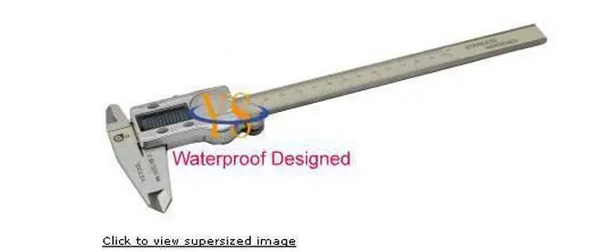 Новый водонепроницаемый цифровой светодиодный точный штангенциркуль 0 8 дюймов