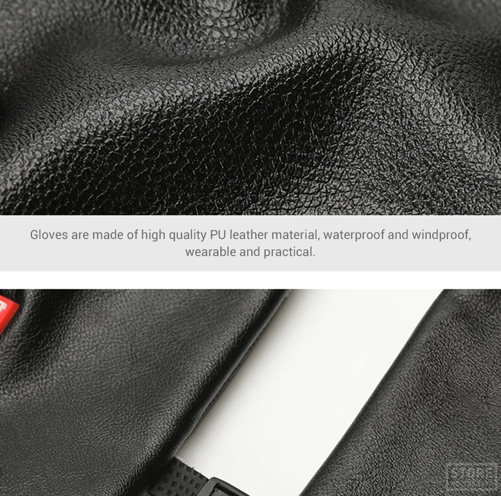 Мотоциклетные Перчатки Guantes Moto из искусственной кожи Сенсорный экран перчатки с подогревом зимой Водонепроницаемый теплые сапоги для верховой езды с флисовой подкладкой Luva Motocicleta