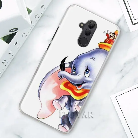 001 Анимация Dumbo план Футляр для телефона для huawei mate 20 Lite mate 10 20 P30 Pro P10 P20 P30 Lite P Smart Plus корпус - Цвет: 001