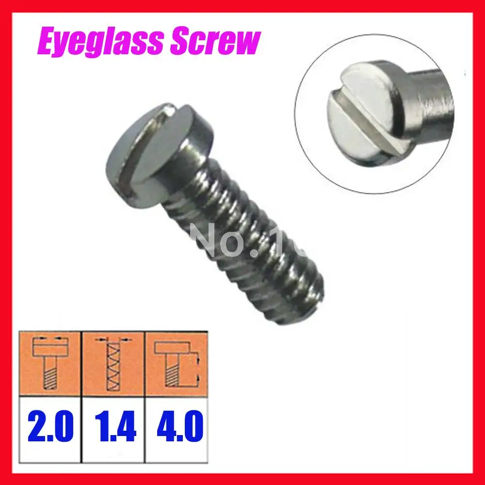 500 шт. винты для очков 2 0x1 4x4 0 мм|spectacles screw|screw screwscrews optical |