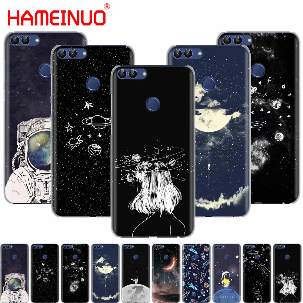 HAMEINUO чехол для телефона с изображением космоса любви Солнца и Луны звезды huawei | Отзывы и видеообзор