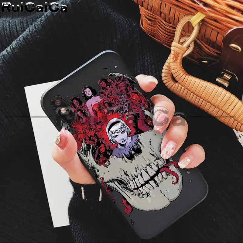 RuiCaiCa Chilling adventures of Sabrina Роскошный Уникальный Дизайн чехол для телефона Apple iPhone 8 7 6 6S Plus X XS MAX 5 5S SE XR - Цвет: A6