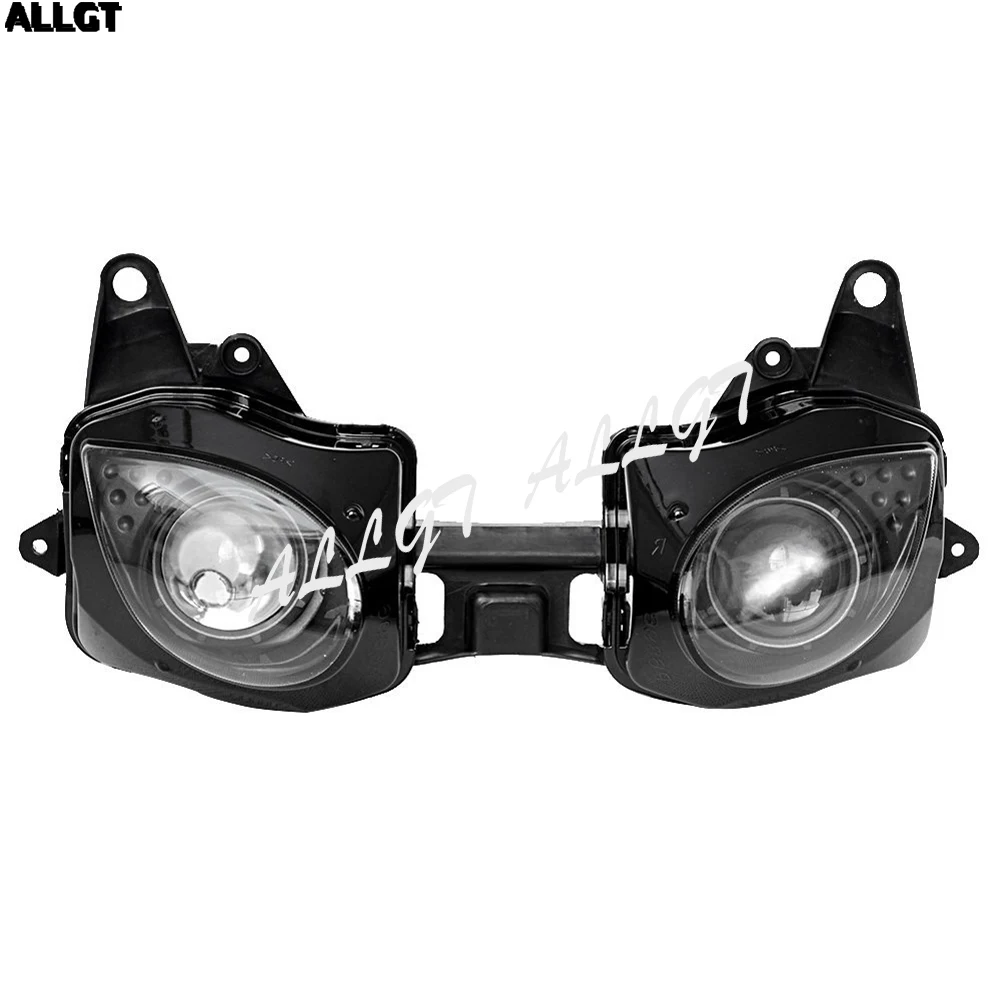 ALLGT Front Head Light Headlamp Assembly For Kawasaki Ninja ZX6R 2007 2008 |