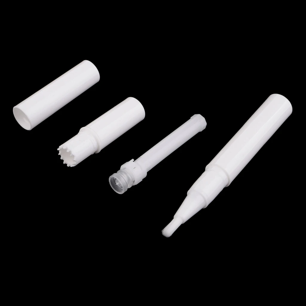 5 упаковок прозрачный пустой лак для ногтей Масло кутикулы ручка блеск бальзам