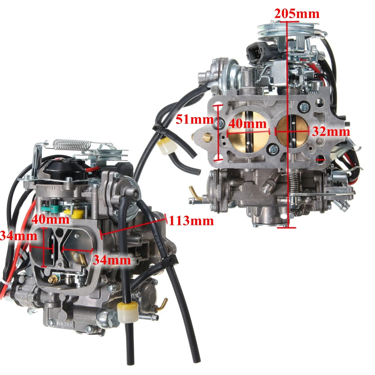 Новый Карбюратор Carb для грузовиков Toyota 22R Celica Hilux Pickup 4 Runner Style двигатели #21100-35520 |